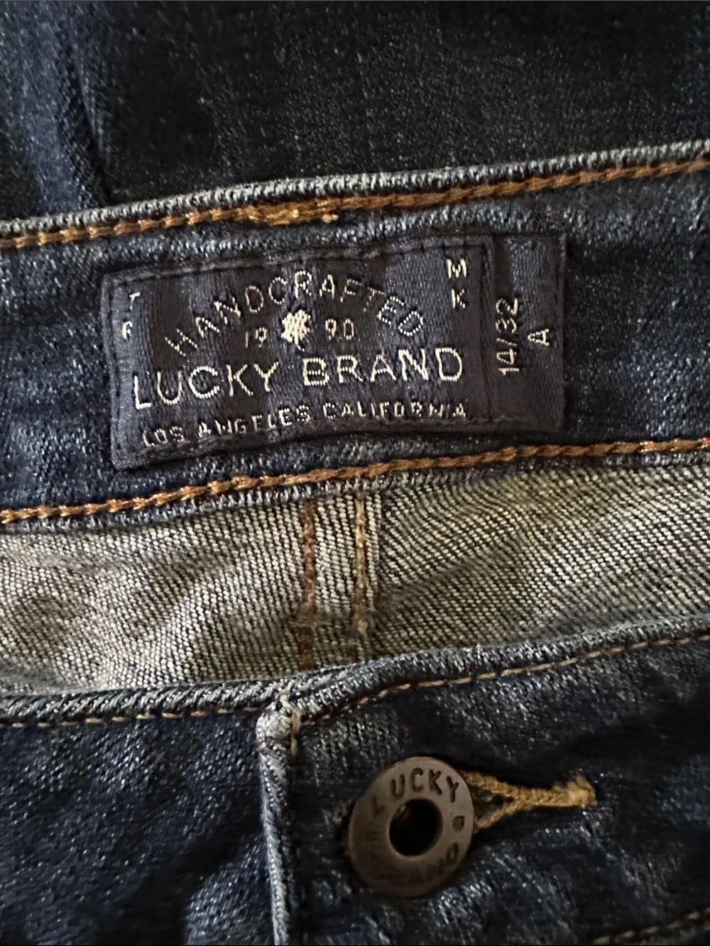 Lucky Brand Lolita Women’s Dark Blue Distressed Skinny Jeans